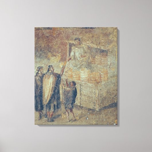 Der Bäckerladen, von der Casa del Leinwanddruck (Vorderseite)