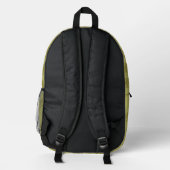 Der Backrooms-Rucksack Bedruckter Rucksack (Rückseite)