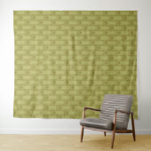 Der Backrooms-Teppich Wandteppich (Beispiel (Horizontal))