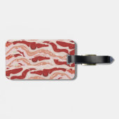 Der Bacon Lovers Tag Gepäckanhänger (Rückseite horizontal)