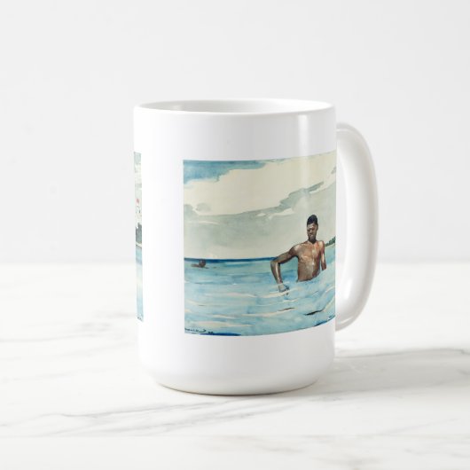 Der Badegast, 1899 Kaffeetasse (VorderseiteRechts)