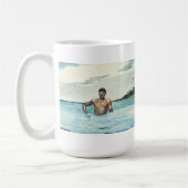 Der Badegast, 1899 Kaffeetasse (Links)