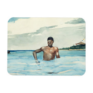 Der Badegast, 1899 Magnet
