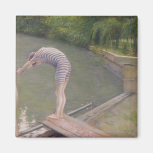 Der Badegast oder der Taucher, 1877 Magnet