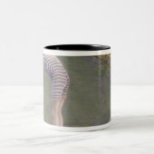 Der Badegast oder der Taucher, 1877 Zweifarbige Tasse (Mittel)
