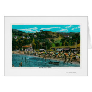 Der Baden-Strand bei Avalon, Catalina-Insel