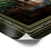 Der Badepool von Hubert Robert 2. Ausgabe Poster (Ecke)