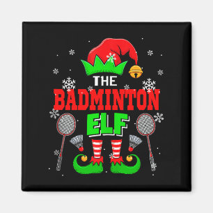 Der Badminton-Weihnachts-Elfenhut-Panzer Ss Cute S Magnet