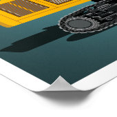 Der Bagger Poster (Ecke)