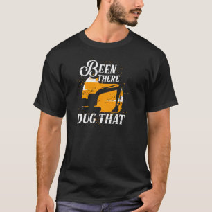 Der Bagger wurde von einem Baggerunternehmer umger T-Shirt