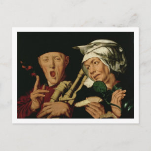 Der Bagpiper Postkarte