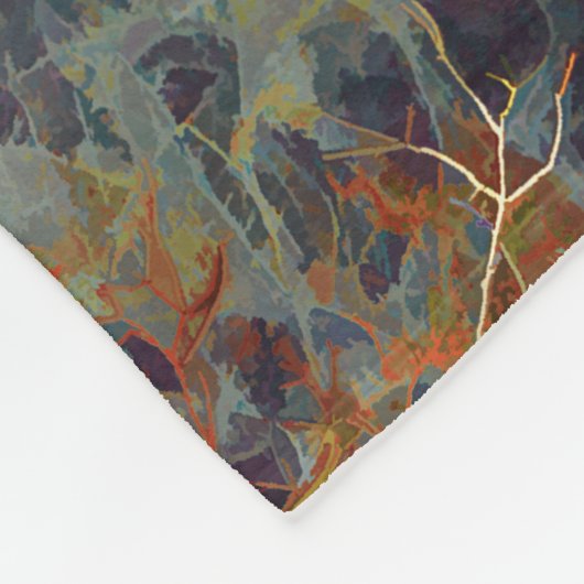 Der Bahnhof - Dampfzug Fleecedecke (Ecke)