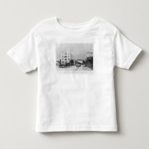 Der Bahnhof des Zugs Berlin-Potsdam Kleinkind T-shirt