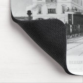 Der Bahnhof des Zugs Berlin-Potsdam Mousepad (Ecke)