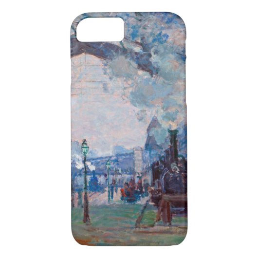 Der Bahnhof Saint-Lazare, Monet Case-Mate iPhone Hülle (Rückseite)