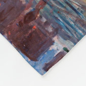 Der Bahnhof Saint-Lazare, Monet Fleecedecke (Ecke)