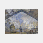 Der Bahnhof Saint-Lazare, Monet Fleecedecke (Vorderseite (Horizontal))