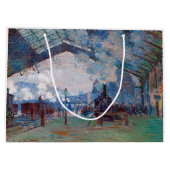 Der Bahnhof Saint-Lazare, Monet Große Geschenktüte (Rückseite)