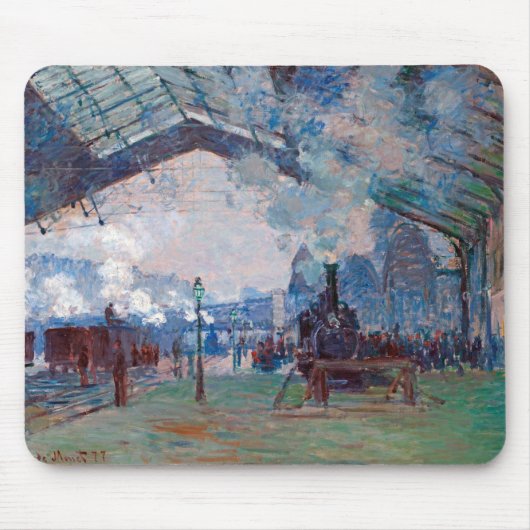 Der Bahnhof Saint-Lazare, Monet Mousepad (Vorne)