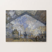 Der Bahnhof Saint-Lazare, Monet Puzzle (Horizontal)