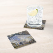 Der Bahnhof Saint-Lazare, Monet Rechteckiger Pappuntersetzer (Vor Ort)