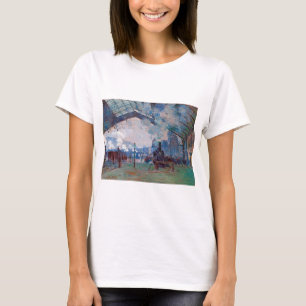 Der Bahnhof Saint-Lazare, Monet T-Shirt