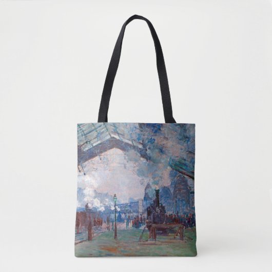 Der Bahnhof Saint-Lazare, Monet Tasche (Vorderseite)