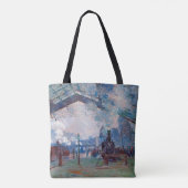 Der Bahnhof Saint-Lazare, Monet Tasche (Rückseite)