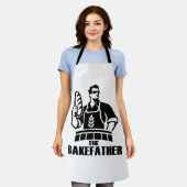 Der Bakefather Lustiger Bäcker-Schürze Schürze (Getragen)