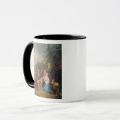 Der balalaika-Spieler, 1764 Tasse (Vorderseite Links)