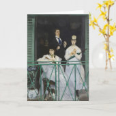 Der Balkon | Édouard Manet Karte (Gelbe Blume)