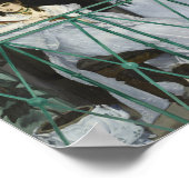 Der Balkon | Édouard Manet Poster (Ecke)