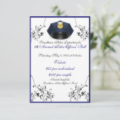 Der Ball-kundenspezifische vordere der Einladung (Stehend Vorderseite)