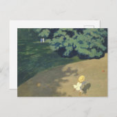 Der Ball von Felix Vallotton Postkarte (Vorne/Hinten)