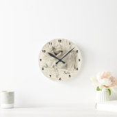 Der Balletttänzer Toulouse-Lautrec Runde Wanduhr (Zuhause)