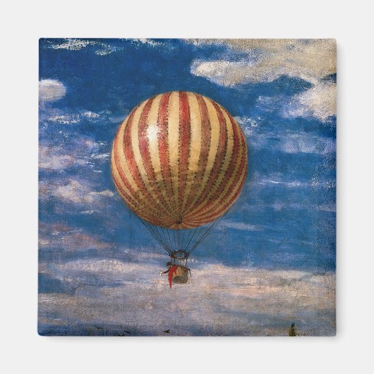 Der Ballon, 1878 Magnet (Vorne)