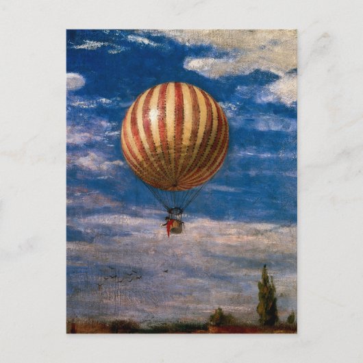 Der Ballon, 1878 Postkarte (Vorderseite)