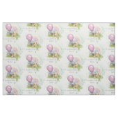 Der Ballon-Baby-Mädchen-Kinderzimmer des Stoff (Fat Quarter (45,7 x 55,9 cm))