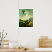 Der Ballon oder, Der Aufstieg des Montgolfier Poster (Küche)