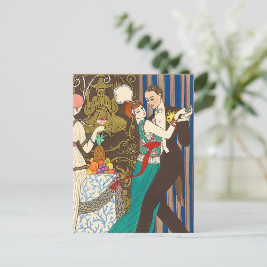 Der Ballsaal Postkarte (Stehend Vorderseite)