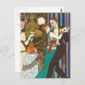 Der Ballsaal Postkarte (Vorne/Hinten)