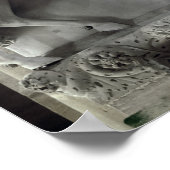 Der Bamberger Reiter, 1230-35 Poster (Ecke)