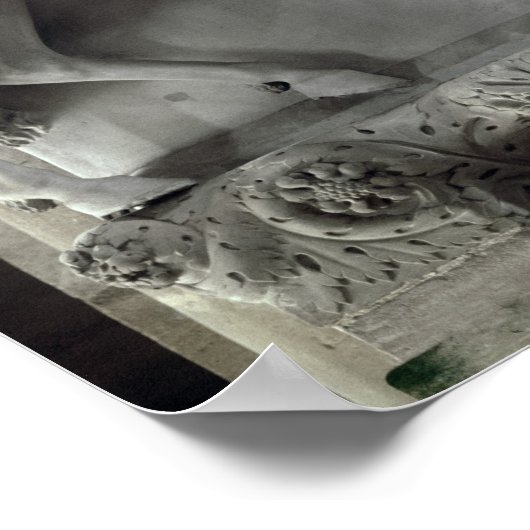 Der Bamberger Reiter, 1230-35 Poster (Ecke)