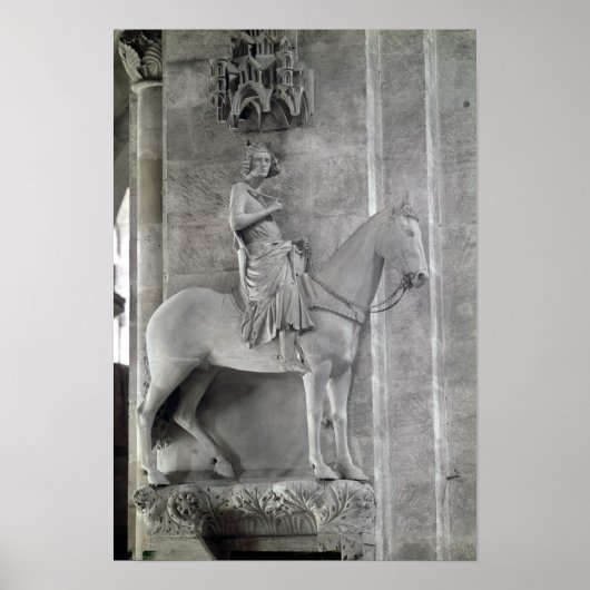 Der Bamberger Reiter, 1230-35 Poster (Vorne)