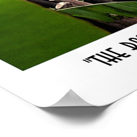 Der Bambusschirm Poster (Ecke)