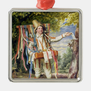 Der Band-Verkäufer, 1874 Silbernes Ornament