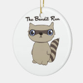 Der Bandit-Lauf Keramik Ornament (Links)