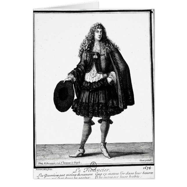 Der Banker, 1678 (Vorne)