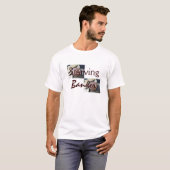 Der Banker in Leinen wird verhungert T-Shirt (Vorne ganz)