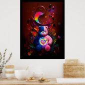 Der Bär der Fürsorge Poster (Küche)